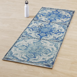 Antiek  Portugees Tiles Pattern - Azulejo Yogamat