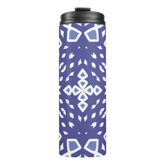 Antiek portugese azulejo-keramiek. Oorspronkelijk  Thermosbeker (Voorkant)