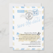 Antiek post Puerto Rico Save the Date (Voorkant)