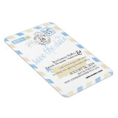 Antiek post Puerto Rico Save the Date Magneet (Rechterzijde)