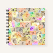 Antiek potloodstudies Aangepaste schets Notitieboek (Voorkant)