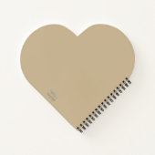 Antiek potloodstudies Harde schets Notitieboek (Achterkant)