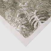 Antiek prehistorische pterodactyl beige tissuepapier (Detail)