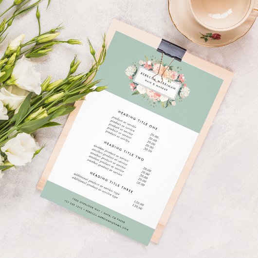 Antiek prijzen en services voor Floral Flyer