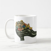 Antiek Productlabel, Frank Miller's Schoensmeer Koffiemok (Links)