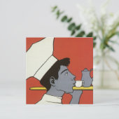 Antiek Productlabel, Russische Warme Chocolade Kak (Staand voorkant)