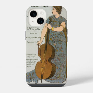 Antiek productlabel, Star Cough Drops met Cello iPhone 14 Hoesje