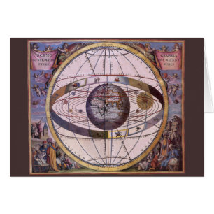 Antiek Ptolemaic Solar System, Andreas Cellarius