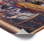 Antiek Ptolemaic Solar System, Andreas Cellarius Poster (Hoek)