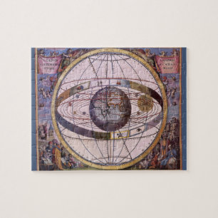 Antiek Ptolemaïsch Zonnestelsel, Andreas Cellarius Legpuzzel