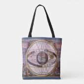 Antiek Ptolemaïsch Zonnestelsel, Andreas Cellarius Tote Bag (Achterkant)