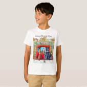 ANTIEK PUPPET SHOW, POPPETS IN MASKERADE T-SHIRT (Voorkant volledig)