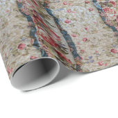Antiek quilt fotodesign Inpakpapier (Rol Hoek)