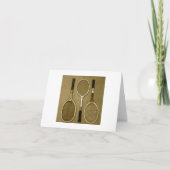 Antiek Rackets Kaart (Voorkant)