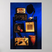 Antiek radio poster (Voorkant)