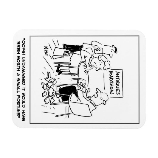 Antiek-ramp - magneet (Horizontaal)