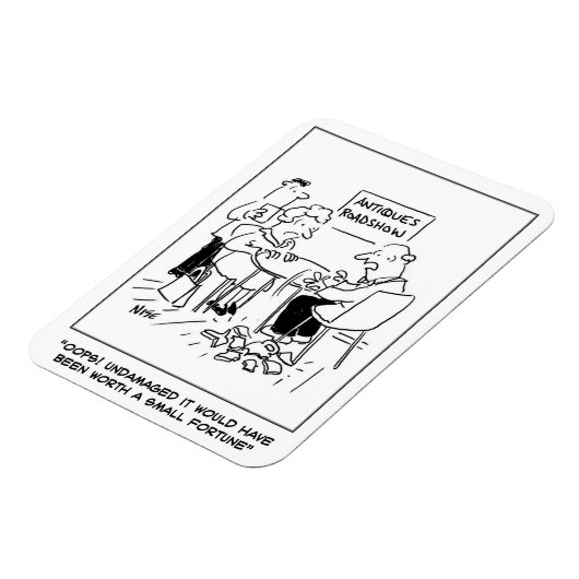 Antiek-ramp - magneet (Linkerzijde)