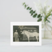 Antiek Real Foto Noorse landbouwers Briefkaart (Staand voorkant)