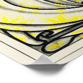 Antiek reclame poster (Hoek)