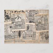 Antiek reclamebladen ontkoppelen briefkaart (Voorkant)