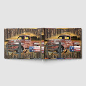 Antiek Red Truck  Red Truck Boerderij Truck Gastenboek (Volledig)