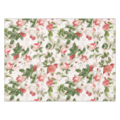 Antiek  Redouté Rozen Patroonroze Tafelkleed (Voorkant (Horizontaal))