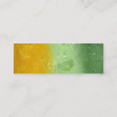 Antiek regenboog/Dragonfly Mini Visitekaartje (Achterkant)