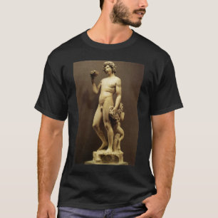 Antiek Renaissance Beeld Bacchus door Michelangelo T-shirt