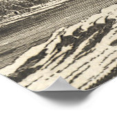 Antiek Renaissance Moon van Allain Mallet Poster (Hoek)