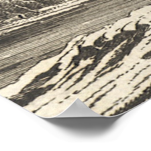 Antiek Renaissance Moon van Allain Mallet Poster (Hoek)