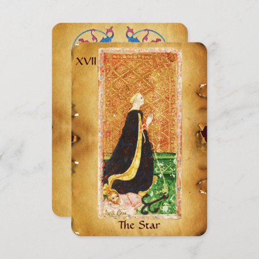 ANTIEK RENAISSANCE STREEFT 17 / STAR (HOPE) AANKONDIGING (Voorkant / Achterkant)