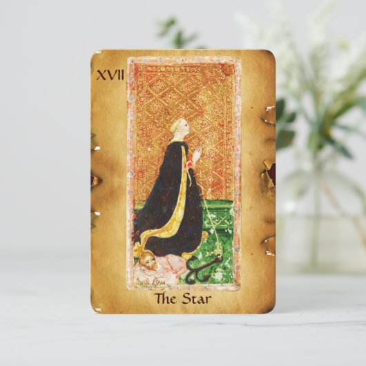 ANTIEK RENAISSANCE STREEFT 17 / STAR (HOPE) AANKONDIGING (Staand voorkant)