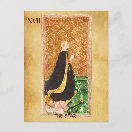 ANTIEK RENAISSANCE STREEFT 17 / STAR (HOPE) BRIEFKAART (Voorkant)