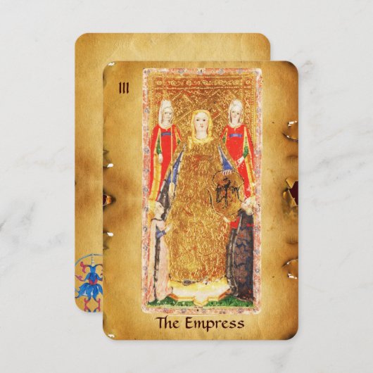 ANTIEK RENAISSANCE STREEFT 3 / EMPRESS AANKONDIGING (Voorkant / Achterkant)