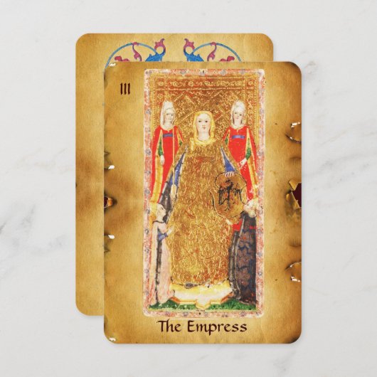 ANTIEK RENAISSANCE STREEFT 3 / EMPRESS AANKONDIGING (Voorkant / Achterkant)