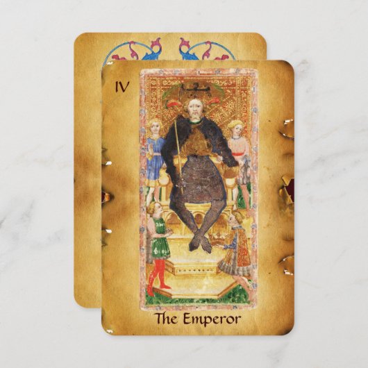 ANTIEK RENAISSANCE STREEFT 4 / EMPEROR AANKONDIGING (Voorkant / Achterkant)