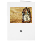 ANTIEK RENAISSANCE STREEFT 5/ POPE (Achterkant)