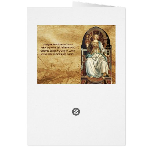 ANTIEK RENAISSANCE STREEFT 5/ POPE (Achterkant)