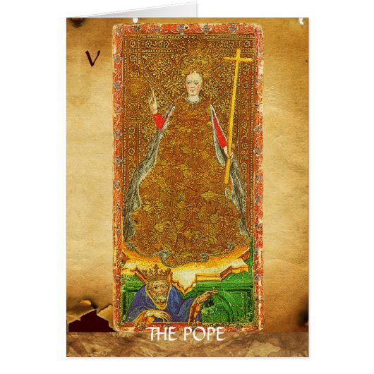 ANTIEK RENAISSANCE STREEFT 5 / POPE (Voorkant)