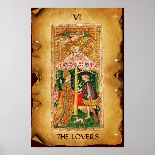 ANTIEK RENAISSANCE STREEFT 6 / DE LOVERS POSTER (Voorkant)