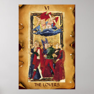 ANTIEK RENAISSANCE STREEFT 6 / DE LOVERS POSTER