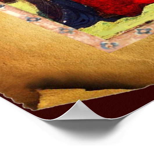 ANTIEK RENAISSANCE STREEFT 8 / JUSTITIE POSTER (Hoek)