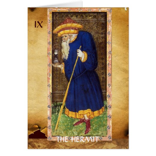 ANTIEK RENAISSANCE STREEFT 9 / THE HERMIT (Voorkant)