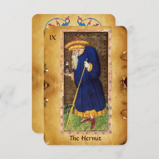 ANTIEK RENAISSANCE STREEFT 9 / THE HERMIT AANKONDIGING (Voorkant / Achterkant)