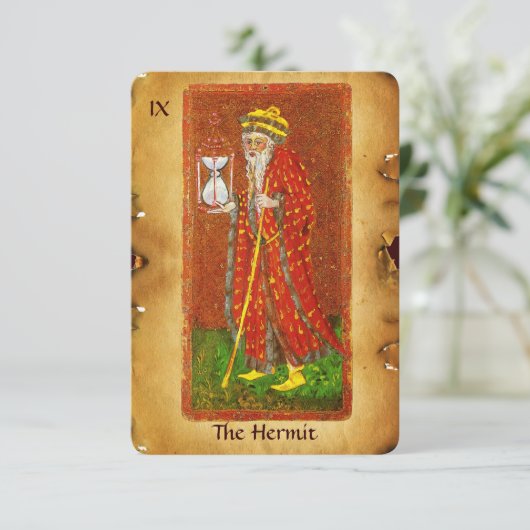 ANTIEK RENAISSANCE STREEFT 9 / THE HERMIT AANKONDIGING (Staand voorkant)