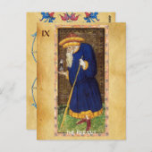 ANTIEK RENAISSANCE STREEFT 9 / THE HERMIT BRIEFKAART (Voorkant / Achterkant)
