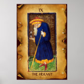 ANTIEK RENAISSANCE STREEFT 9 / THE HERMIT POSTER (Voorkant)