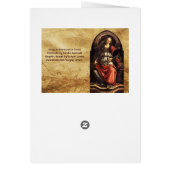 ANTIEK RENAISSANCE STREEFT DE FORTITUDE-STRENGHT (Achterkant)