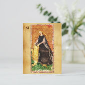 ANTIEK RENAISSANCE STREEFT DE FORTITUDE-STRENGHT BRIEFKAART (Staand voorkant)