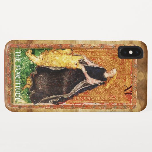 ANTIEK RENAISSANCE STREEFT DE FORTITUDE-STRENGHT Case-Mate iPhone CASE (Achterkant (horizontaal))